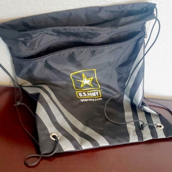 ARMY Graphic Gymsack Drawstring bag Black/yellow - Picture 2 of 3